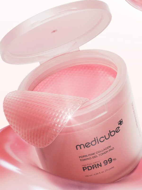 medicube PDRN Pink Collagen Toning Gel Toner Pad 120ml / 70pads